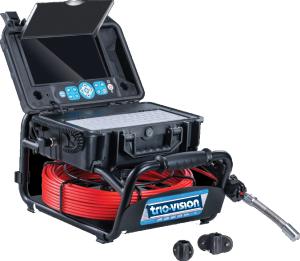 China High definition sewer pipe inspection push camera with 10 inch monitor factory