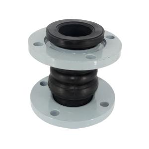 China Dn200 Double Sphere Galvanized Flanged Rubber Expansion Joint SS304 SS316 SS316L Cast Iron factory