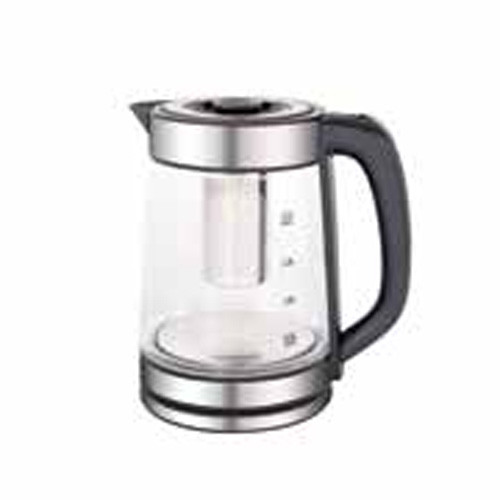 1.8L Glass Hot Electric Kettle With Blue Light Boiling Automatically Power Off