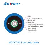 Outdoor Single Mode G652D MGYXTWV Fiber Optical Cable