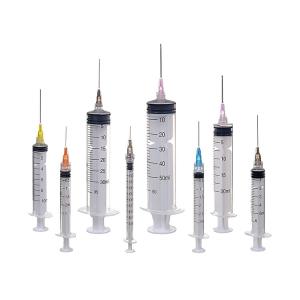 China 2ml 3ml 5ml 10ml 20ml Medical Vaccine Disposable Sterile Safety Syringe With Needle factory