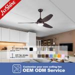 1 4 8H Timing ABS Blades Remote LED Ceiling Fan With 35W Motor