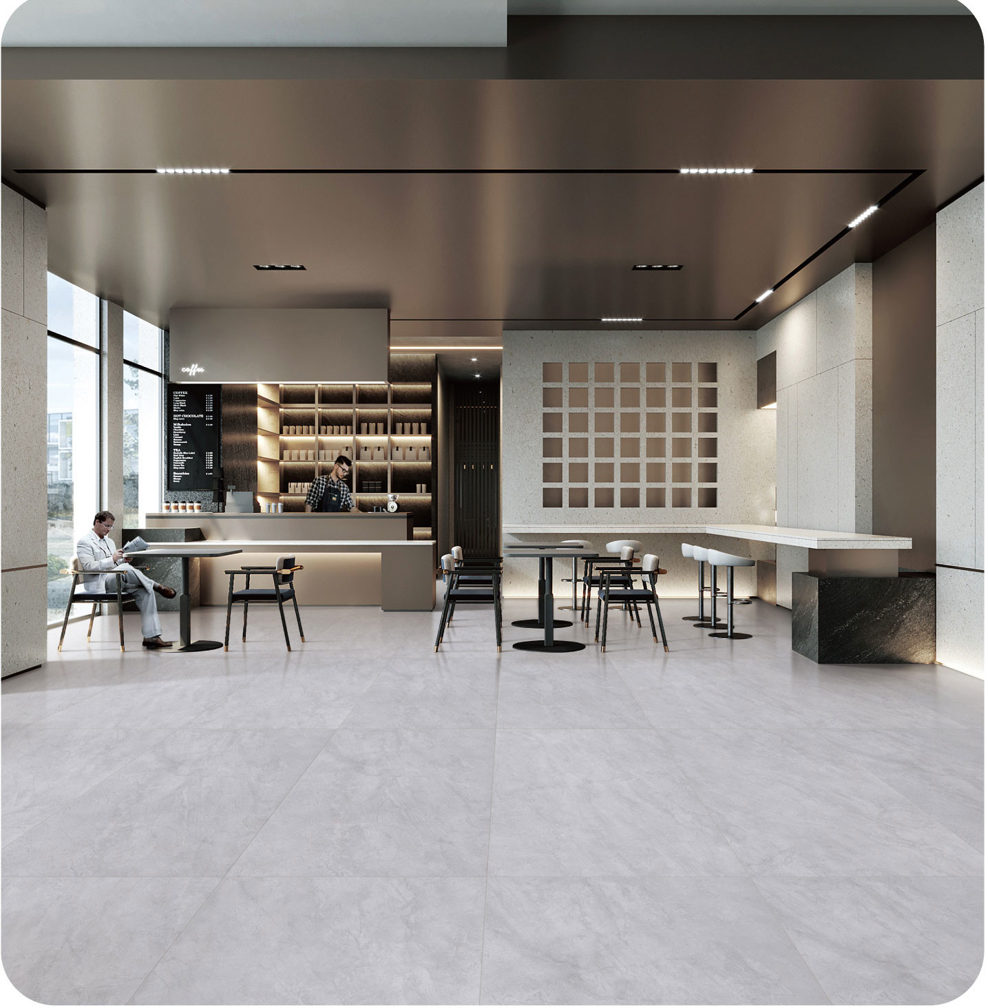 Light Gray Antibacterial Tiles And 48"X24" Outdoor Floor Grade AAA Baby Face Porcelain Tile For Bathroom