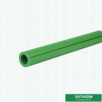 Hot Water PPR High Temp Plastic Pipe PN25 Green Color For Ship Building