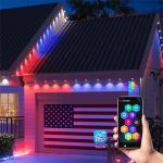 Home 24V RGBW IP67 LED Eaves Light Outdoor Color Decorative for Christmas and