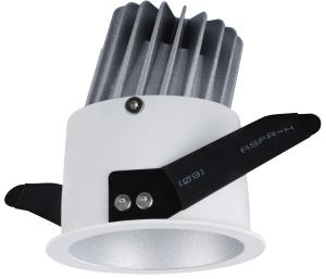 China 7W IP44 Compact High efficiency COB LED Recessed Downlight Dia.70*H77.6mm factory