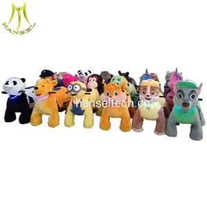 China Hansel animal electric fun ride sale paw patrol amusement zoo ride for mall factory