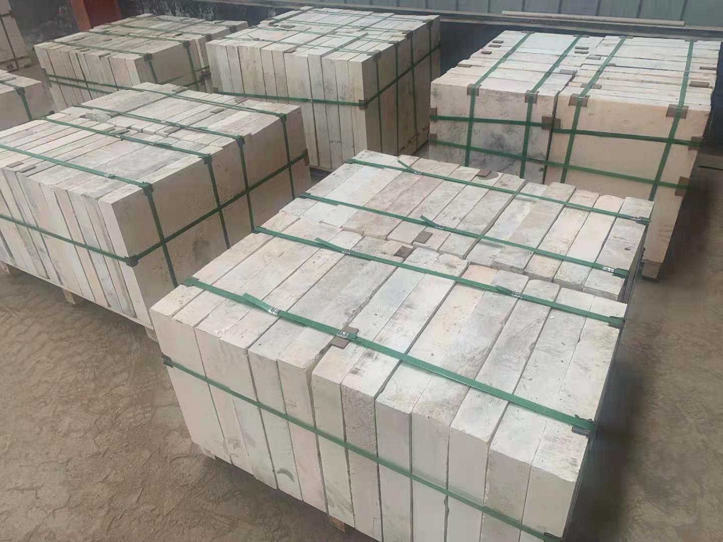 Second Hand Fused Electrocast Zircon Corundum Brick Used Bottom Plate for Glass Furnace