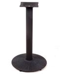 Professional Bistro Table Base Industrial Cast Iron Table Legs With Black Powder