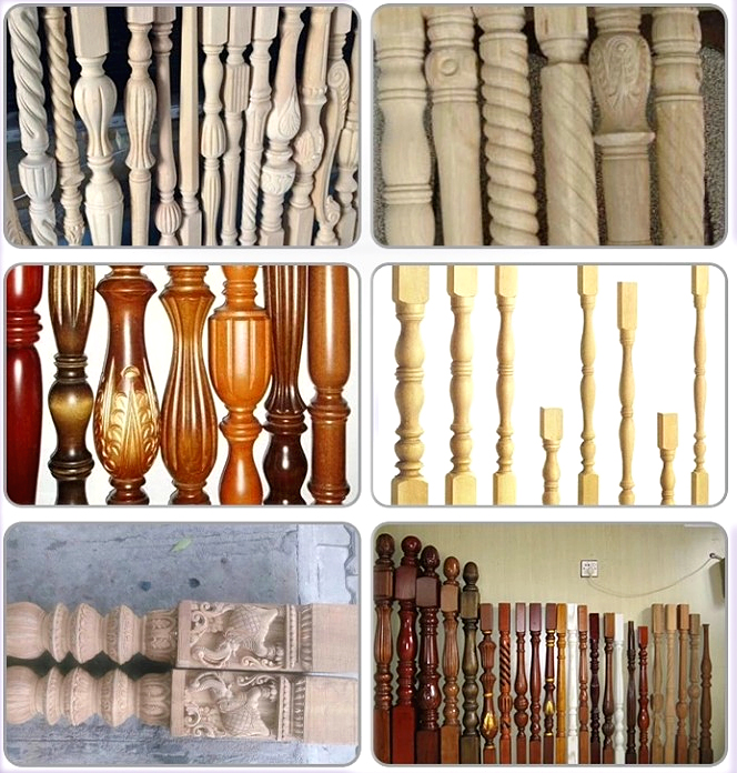 Multifunctional CNC Wood Lathe Machine Wood Turning Lathe For Baseball Bat