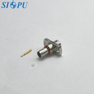 China SBMA Male Flange Mounted RF Coaxial Connector For 1 # Semi Steel Or Semi Flexible Cable factory