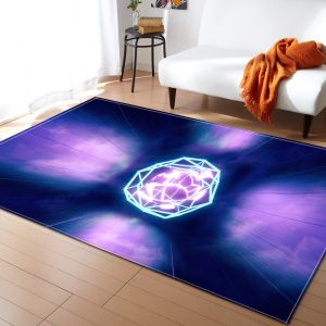 3D living room carpet, bedroom, dining room floor mat, door mat, pattern size