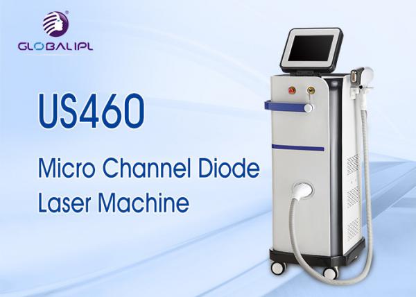 China High End Salon Use Super Cooling Microchannel Diode Laser 808 Hair Removal Machine factory