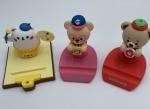 Customized Multi-Functional 3D Cartoon PVC Mobile Phone Holder, Lazy Man Phone