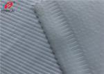 Anti Pilling Stripe 86 Nylon 14 Lycra Fabric Sportswear Material For Trousers