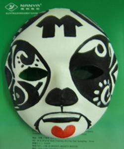 China Unbleached Recycled Paper Carnival Mask support Bagassse / Bamboo pulp factory
