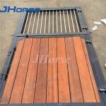 Bamboo wood painted equestrian Economy large horse Stable Fronts