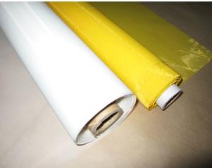China 180 Mesh White High Tension Polyester Bolting Cloth Used For Electronic Printing factory