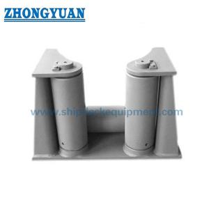 China CB/T 3062 Type A 3 Tube Rollers Universal Fairleads Ship Mooring Equipment factory
