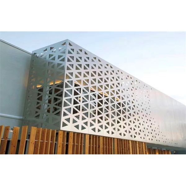Custom Perforated Aluminum Wall Cladding Panel And Building Decoration Material