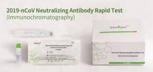 China CE, ISO13485 2019-nCoV Neutralizing Antibody Rapid Test Kit (Immunochromatography) factory
