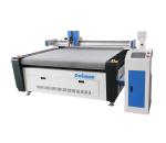 1625 Blue Oscillating Knife Cutting Machine For Making Gasket