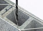 Brick Masonry Wall Reinforcement Mesh Galvanised 2.5mm Diameter 4 in. X 1ft