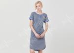 Comfortable Women'S Short Sleeve Nightgowns , Ladies Night Sleeping Dress