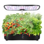 24 Watt Indoor Mini Garden Hydroponic Growing System 3 Mode 110-240VAC