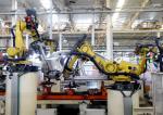 Car Assembly Robotic Packaging Machinery Metal Material High Efficiency