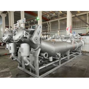 China Overflow Woven Fabric Dyeing Machine Adjustable With PLC Based Automation factory