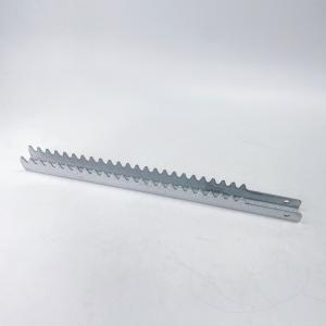 China Galvanized Steel CNC Machining Services Sliding Motor Track Stamping Parts For Greenhouses factory