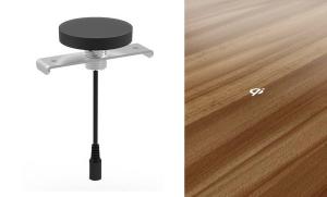 China Hidden Slim Embedded Wireless Charger Waterproof With PC Location Sticker factory