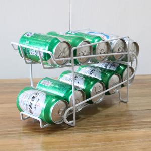 China Kitchen Metal 395G Tin Can Holder , Two Tier Tin Can Holder factory