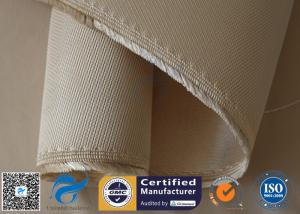 China 35oz High Silica Fabric 1.3mm Cross Twill Thermal Insulation Fibreglass Cloth factory