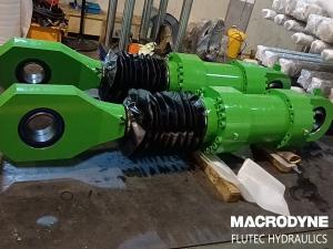 China Durable Heavy Duty Hydraulic Cylinder Carbon Steel For Steel Industry factory