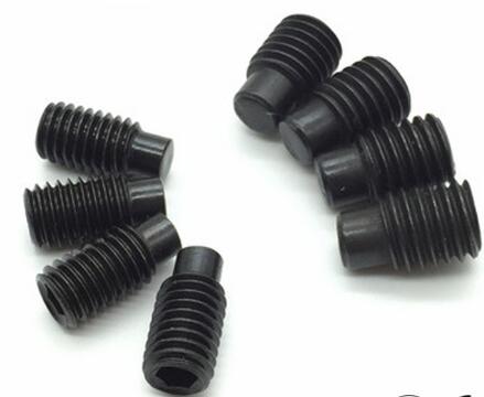 Black Oxide M4 Pan Head Screw With Dog Point Pan Washer Head Switch Box Screw