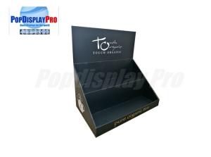 China Custom Counter Display Boxes Cardboard 2 Tier Flat Delivered For Selling Tea on sale