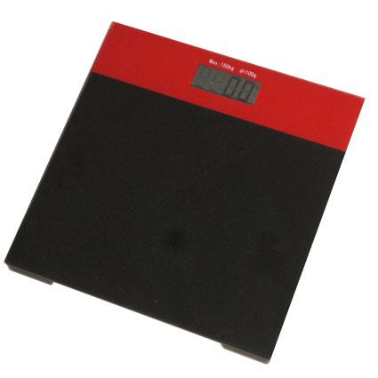 Large backlight LCD display glass Electronic Bathroom Scale 100g graduation