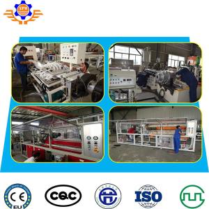 China 240mm PVC Profile Extrusion Line plastic sheet extruder Machine factory