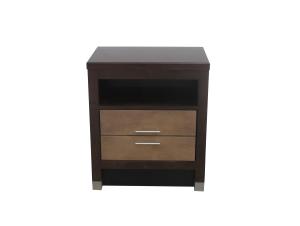 China HPL top 2-drawer night stand,bedside table,hotel bedroom furniture,hospitality casegoods factory
