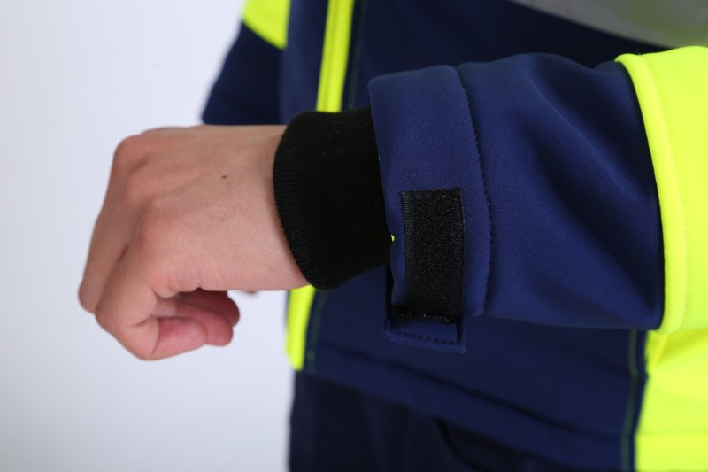 100%Polyester HIVIS Work Clothes 290gsm Hi Vis Trench Coat