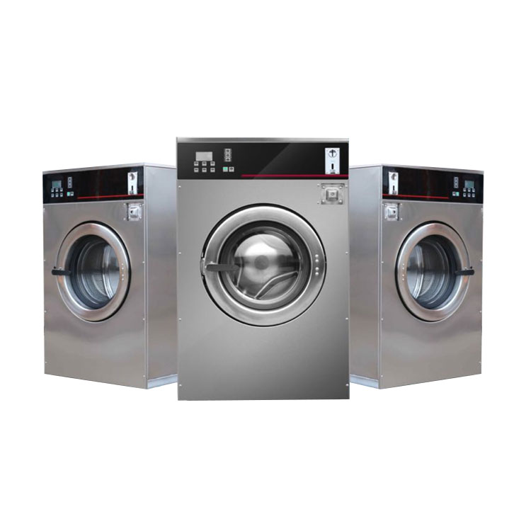 Stainless Steel 20 Kg Public Coin Laundry Operated Washing Machine 900*974*1500mm