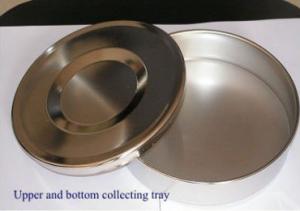 China Stainless Steel / Brass Wire Mesh Sieve Cover Lid / Receiver Pan For Laboratory factory