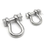 Bow Shackle 304 316 Stainless Steel Anchor Shackle High Strength