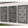 Buy cheap Indoor laser cut privacy screens room dividers Laser cut metal panels Decorative from wholesalers