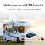 Metal Shell 32User Wifi Wireless Industrial 4G LTE Router For Truck Car Tax