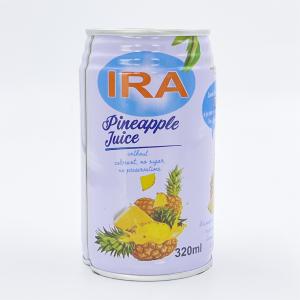 China No Sugar No Preservative Soft Drink Beverage Juice Bottling OEM Beverage Private Label For 320ml Pineapple Juice Drink Filling factory