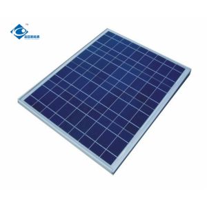 China 60W Portable Solar Panel Charger 18V Poly Aluminium Frame Solar Panels ZW-60W-18V Mini Solar Panel on sale