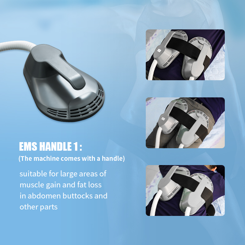 Butt Arm Muscle Sculpting Machine 2 Handles Tesla Ems RF For Tightening Skin Weight Loss